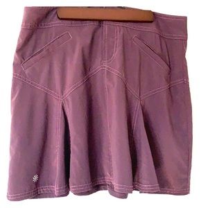 Athleta All-Terrain skirt eggplant purple size 8